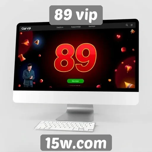Novo design do site 89 vip melhora a experiência do usuário