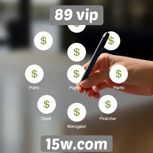 Métodos de pagamento oferecidos pelo 89 vip