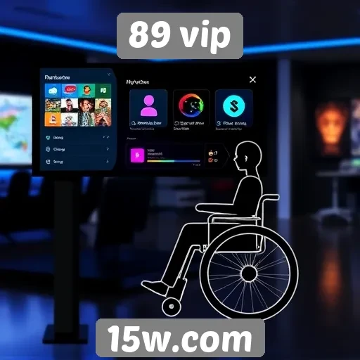 Interface do 89 vip se destaca por sua acessibilidade